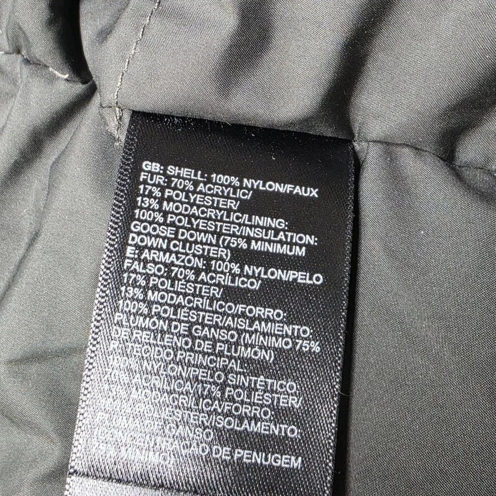 The North Face Mens McMurdo Parka III 550 Down Jacket Black NF0A33RF Large